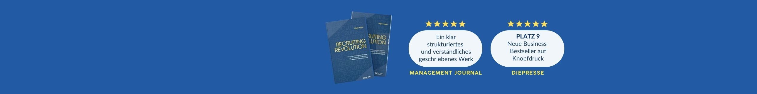 RECRUITING REVOLUTION: <br> Neue Talent-Management-Strategien zur Gewinnung der besten Talente <BR>auf dem umkämpften Arbeitsmarkt